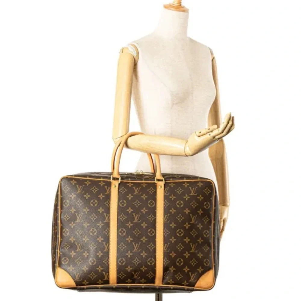 Louis Vuitton LV Travel Bag Sirius 55 Brown Monogram vintage excellent condition - Picture 11 of 11